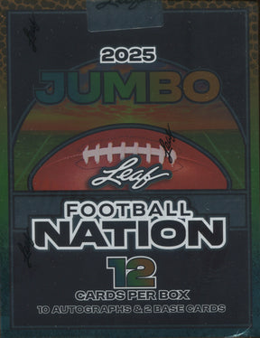 2025 Leaf Football Nation Jumbo, Box