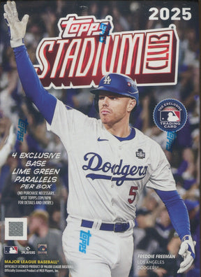 2025 Topps Stadium Club Baseball, 40 Blaster Box Case
