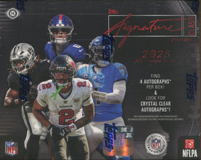 2025 Topps Signature Class Football Jumbo, Box