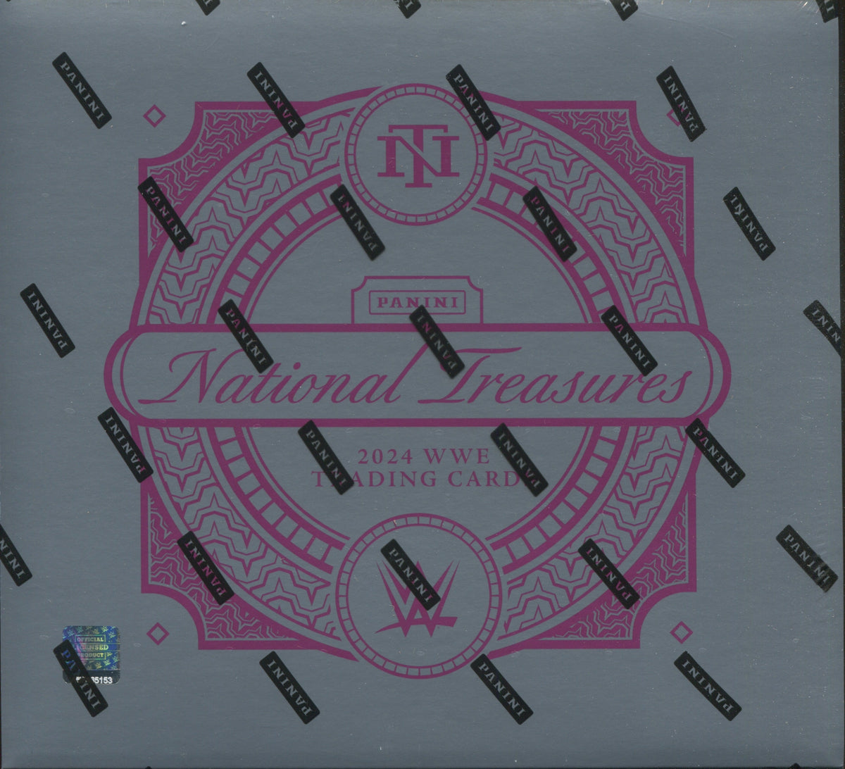 2024 Panini National Treasures WWE Hobby, Box