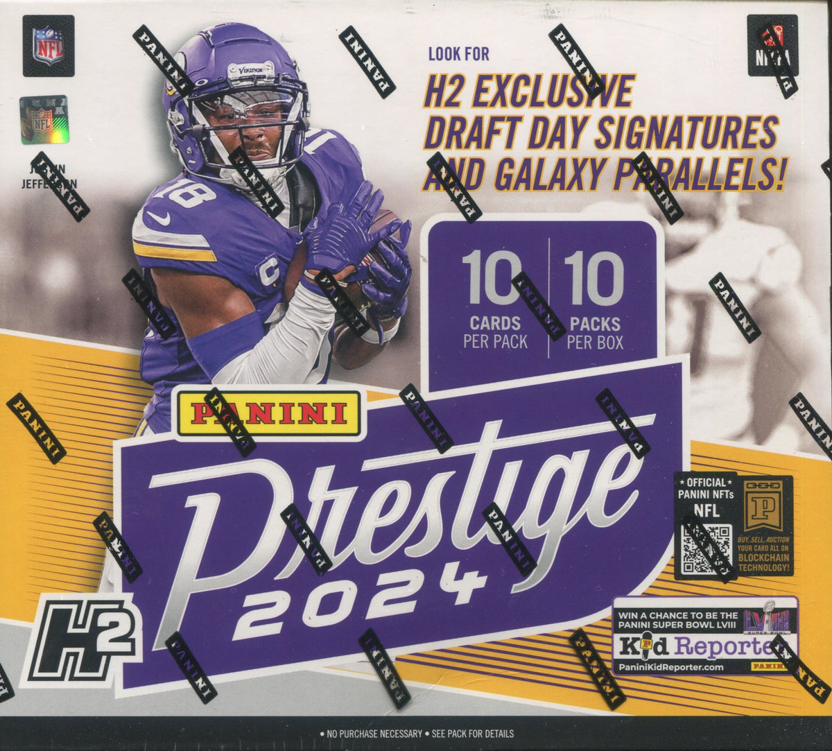 *LAST BOX* 2024 Panini Prestige Football H2, Box