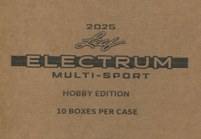 2025 Leaf Electrum Multi-Sport Hobby, 10 Box Case