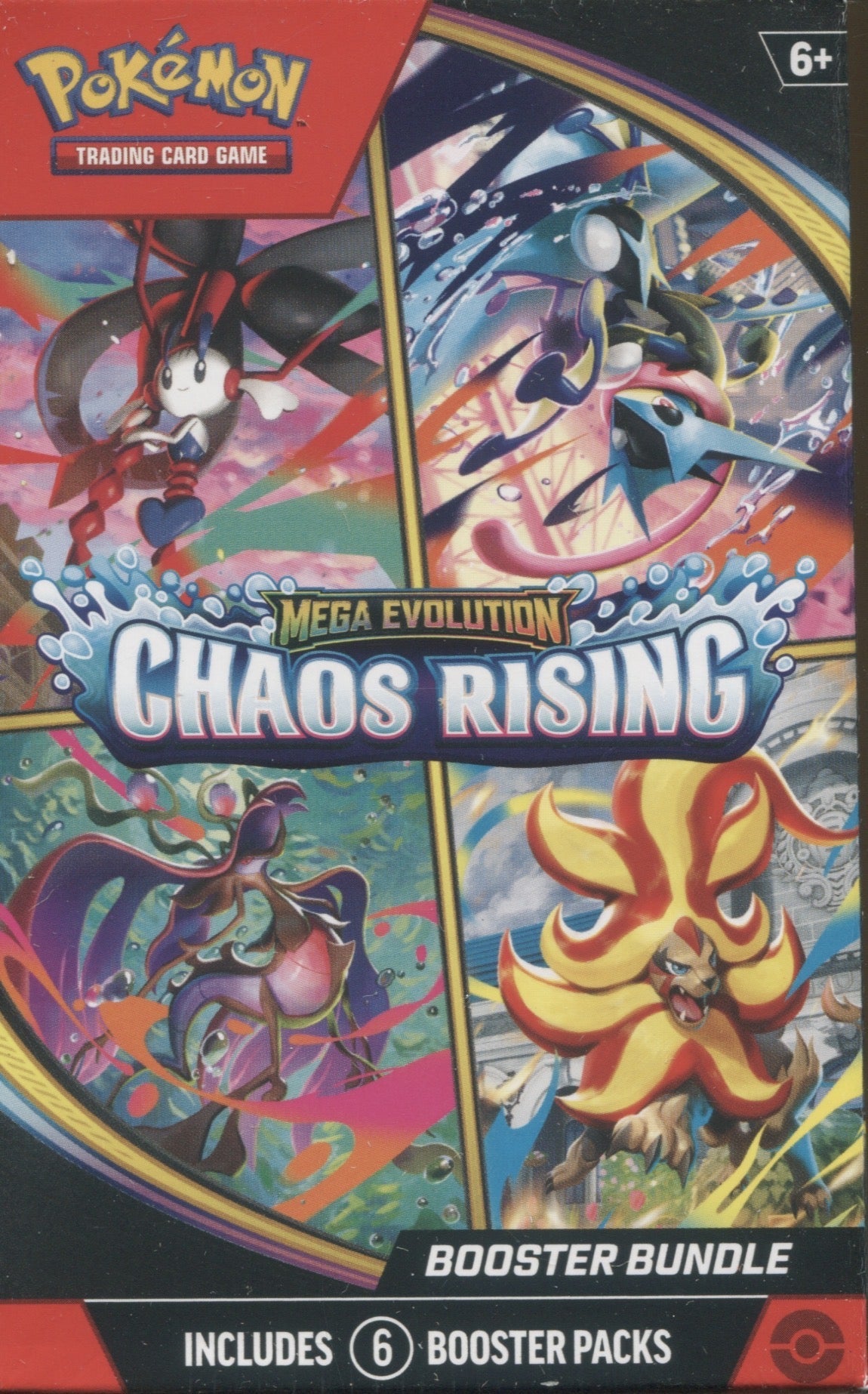 Pokemon Mega Evolution Chaos Rising, Booster Bundle Box