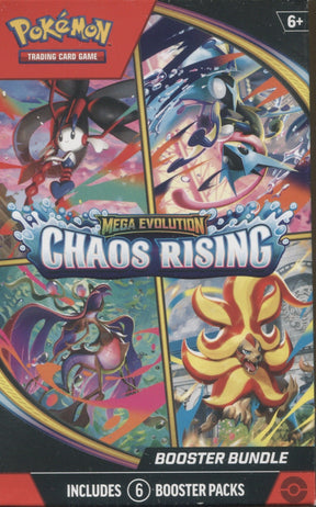 Pokemon Mega Evolution Chaos Rising, Booster Bundle Box