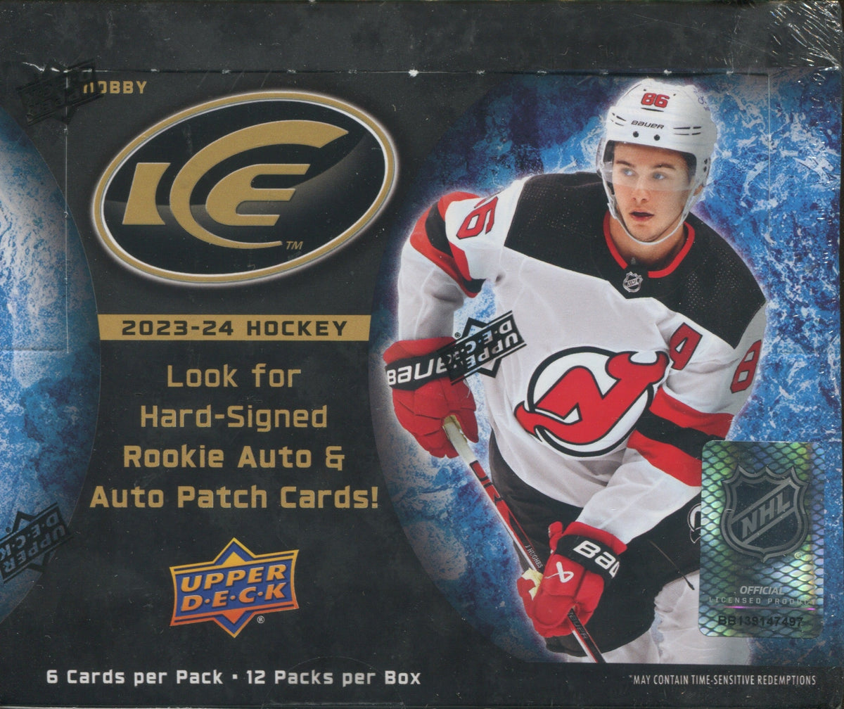 2023-24 Upper Deck Ice Hobby Hockey, 24 Box Master Case