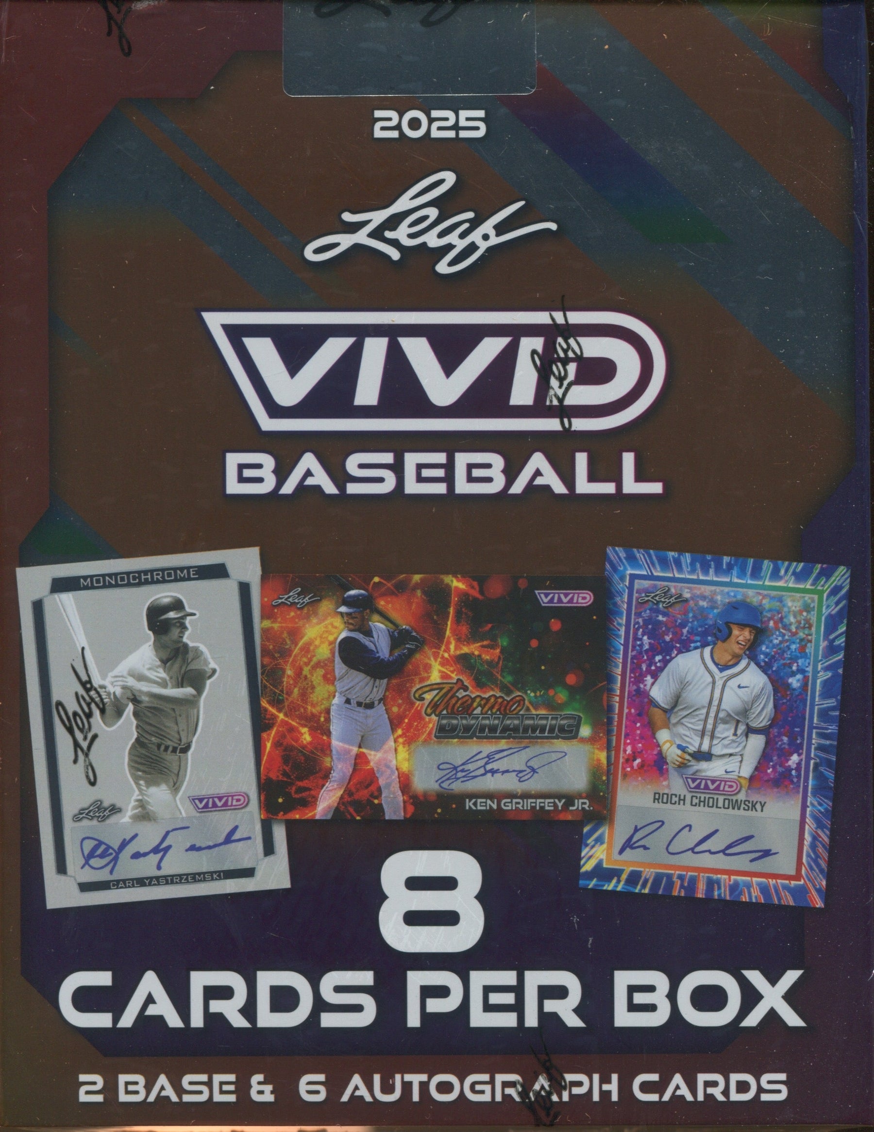 *LAST CASE* 2025 Leaf Vivid Baseball Hobby, 12 Box Case