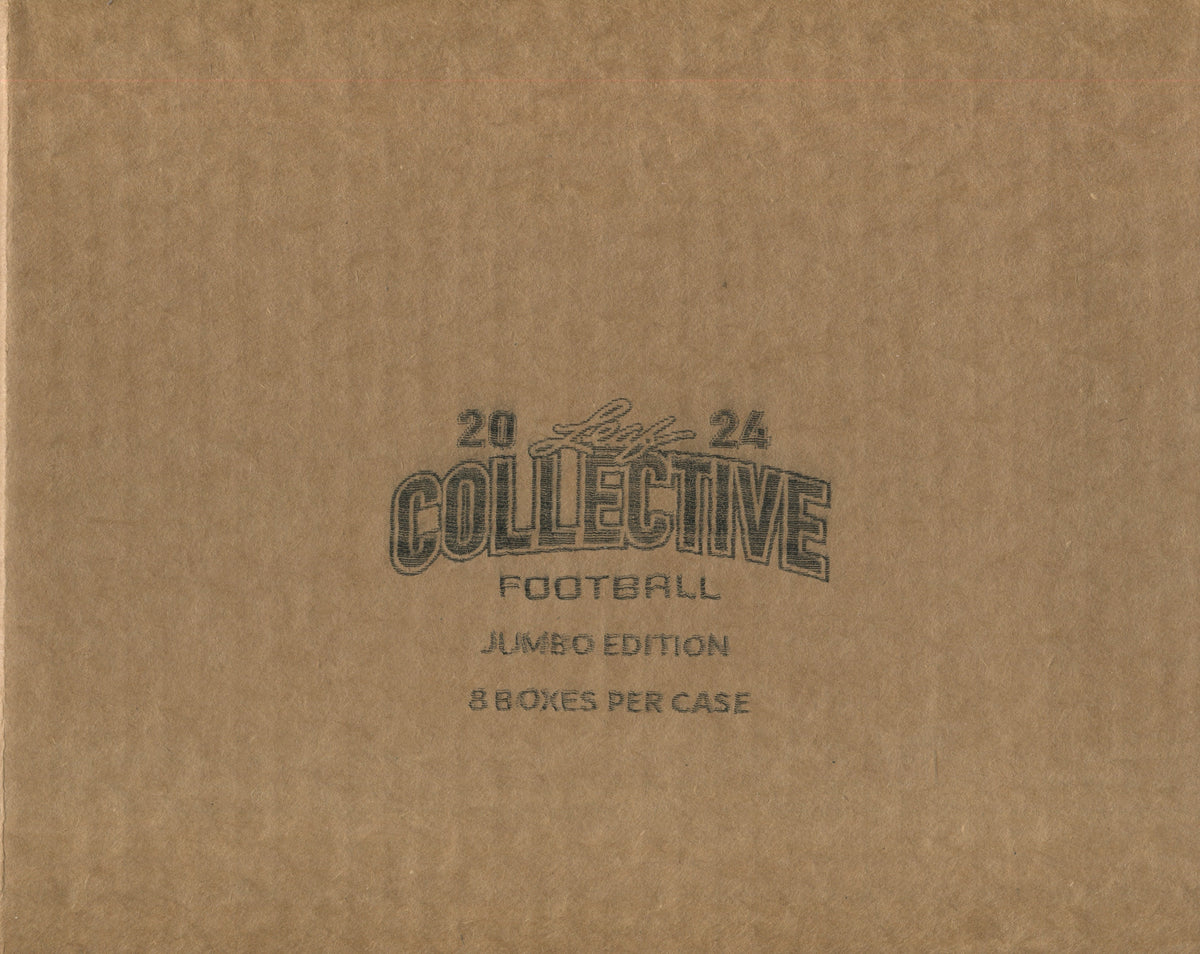 2024 Leaf Collective Football Jumbo, 8 Box Case