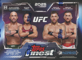 2025 Topps UFC Finest Hobby, Box