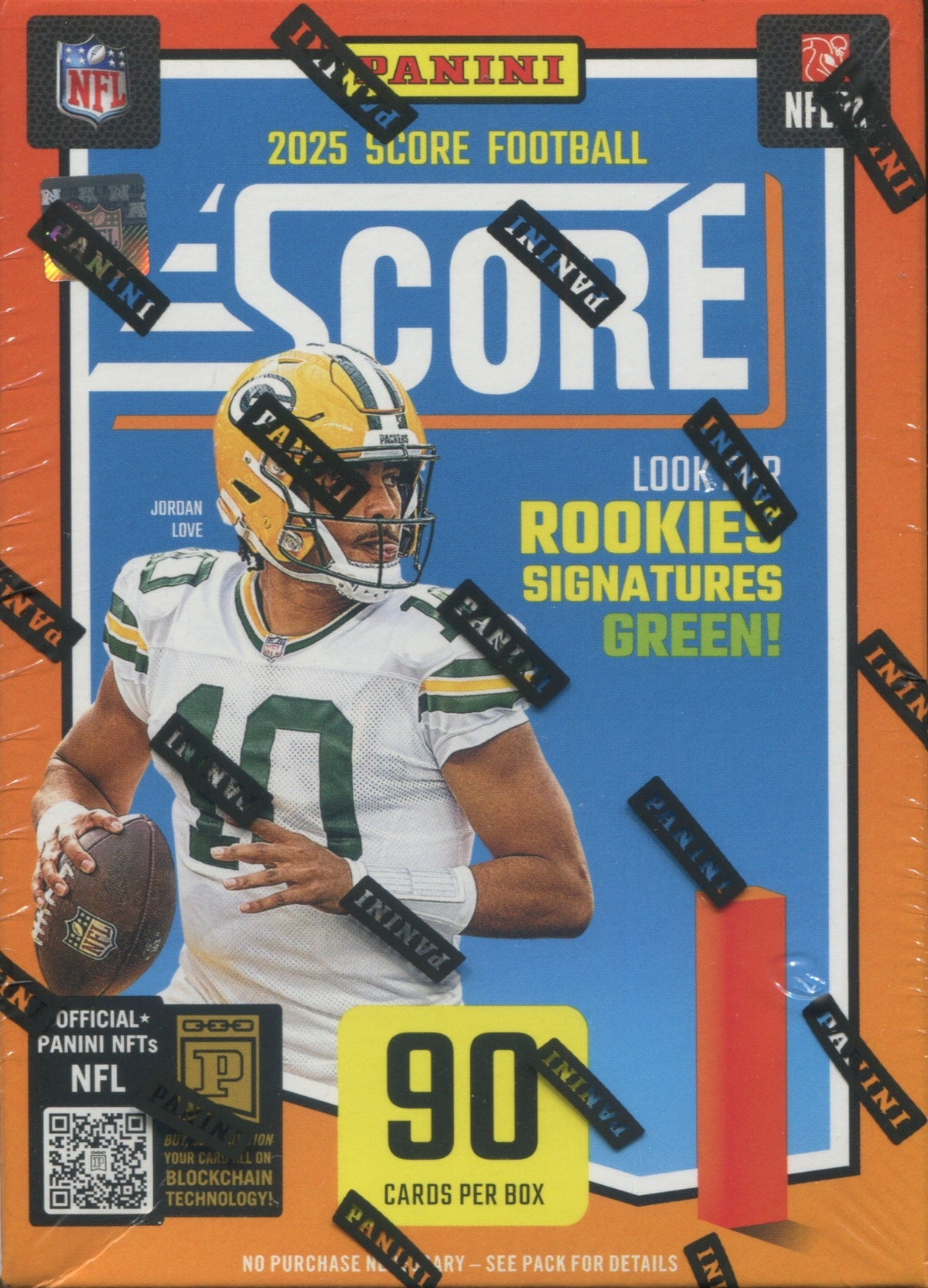 2025 Panini Score Football Hobby, 20 Blaster Box Case