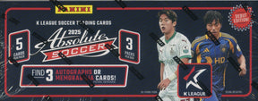*LAST CASE* 2025 Panini Absolute K League Soccer Hobby, 12 Box Case