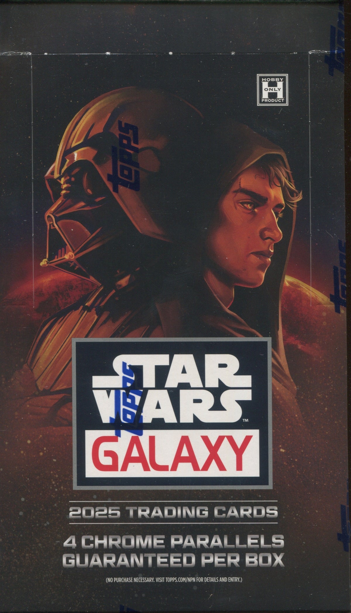 2025 Topps Star Wars Chrome Galaxy Hobby, Box