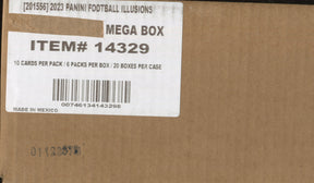 * Last Case * 2023 Panini Illusions Football Mega, 20 Box Case