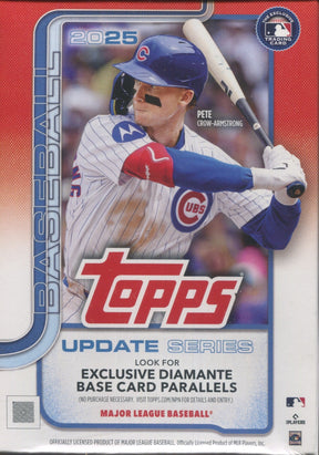 2025 Topps Update Series Baseball Hanger, 64 Box Case