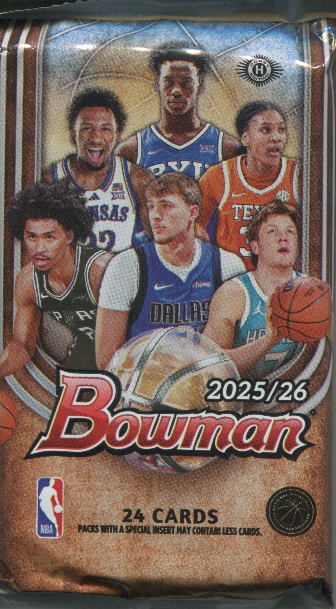 2025-26 Bowman Basketball Jumbo, Pack