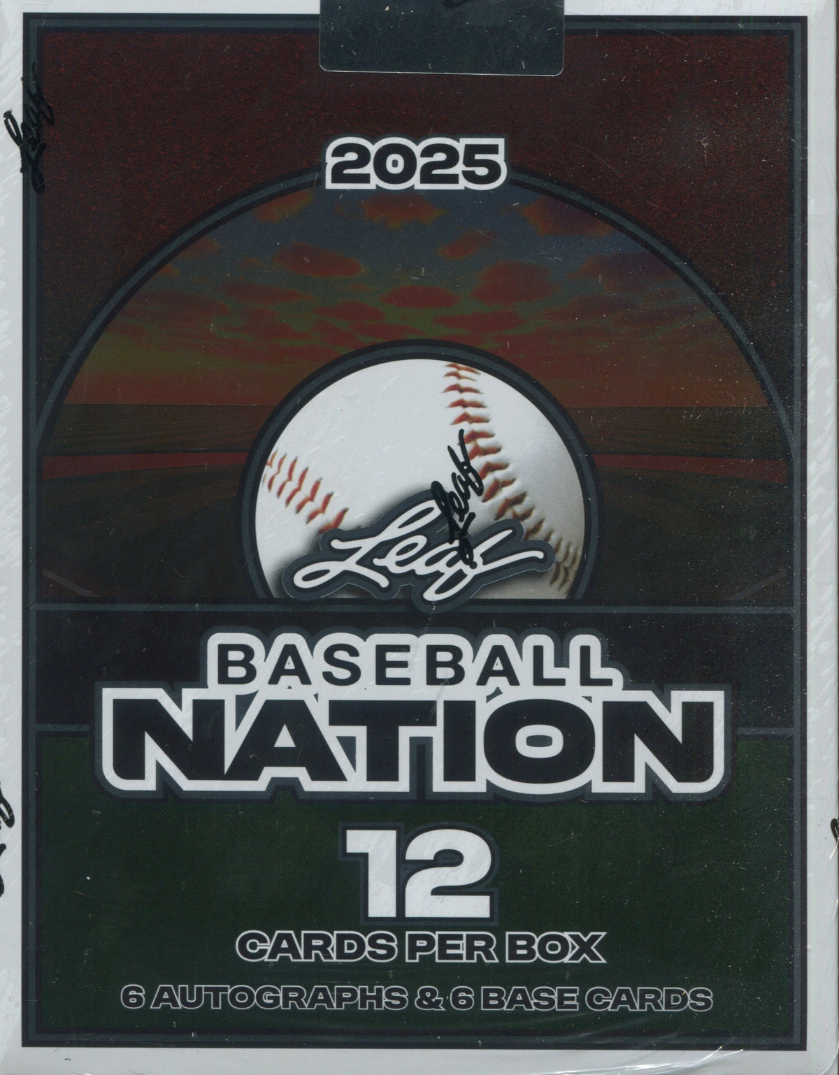 2025 Leaf Baseball Nation Hobby, 12 Box Case
