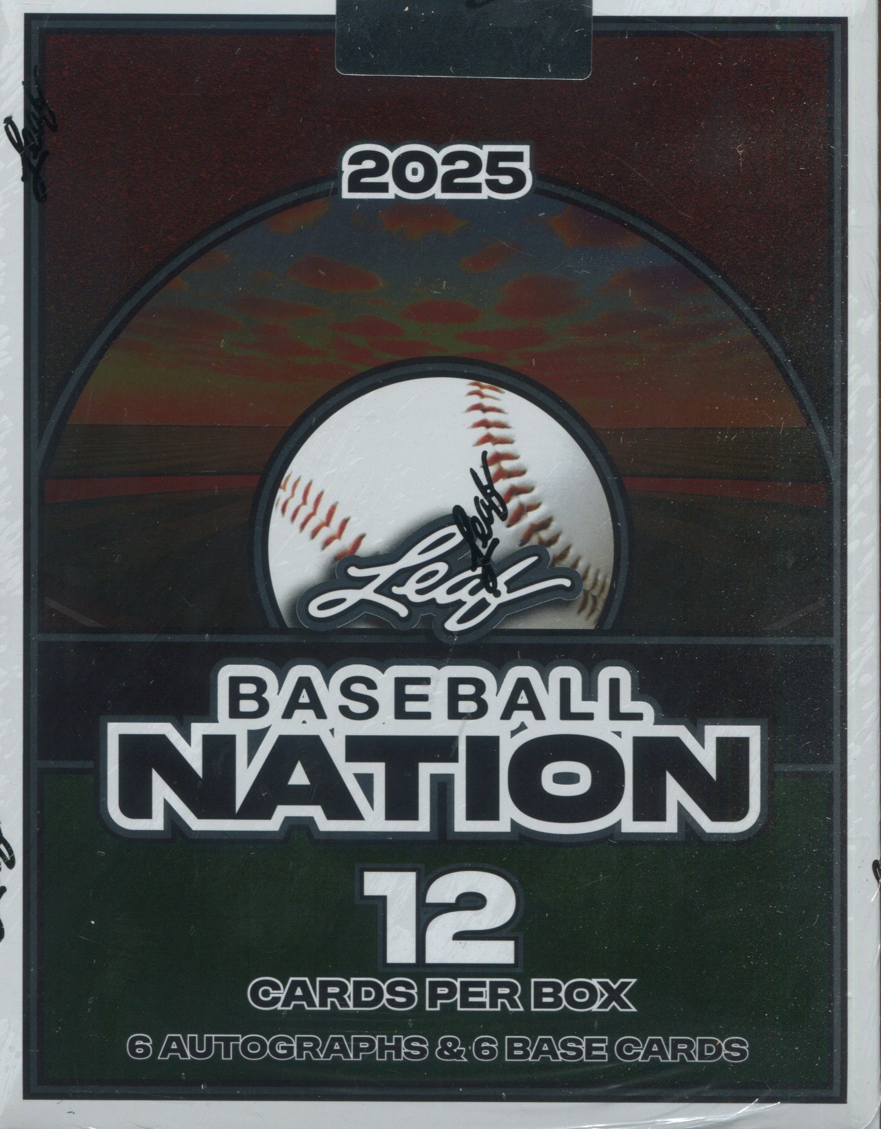 2025 Leaf Baseball Nation Hobby, 12 Box Case