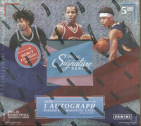 2025-26 Panini Signature Series Basketball Hobby, Box
