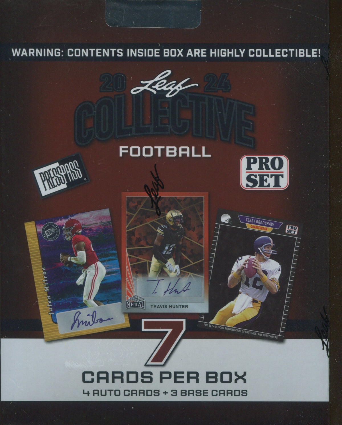 2024 Leaf Collective Football Hobby, Box