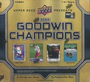 *LAST CASE* 2024 Upper Deck Goodwin Champions Multi-Sport Hobby, 16 Box Case
