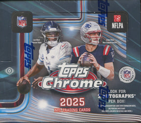 2025 Topps Chrome Football Jumbo, Box