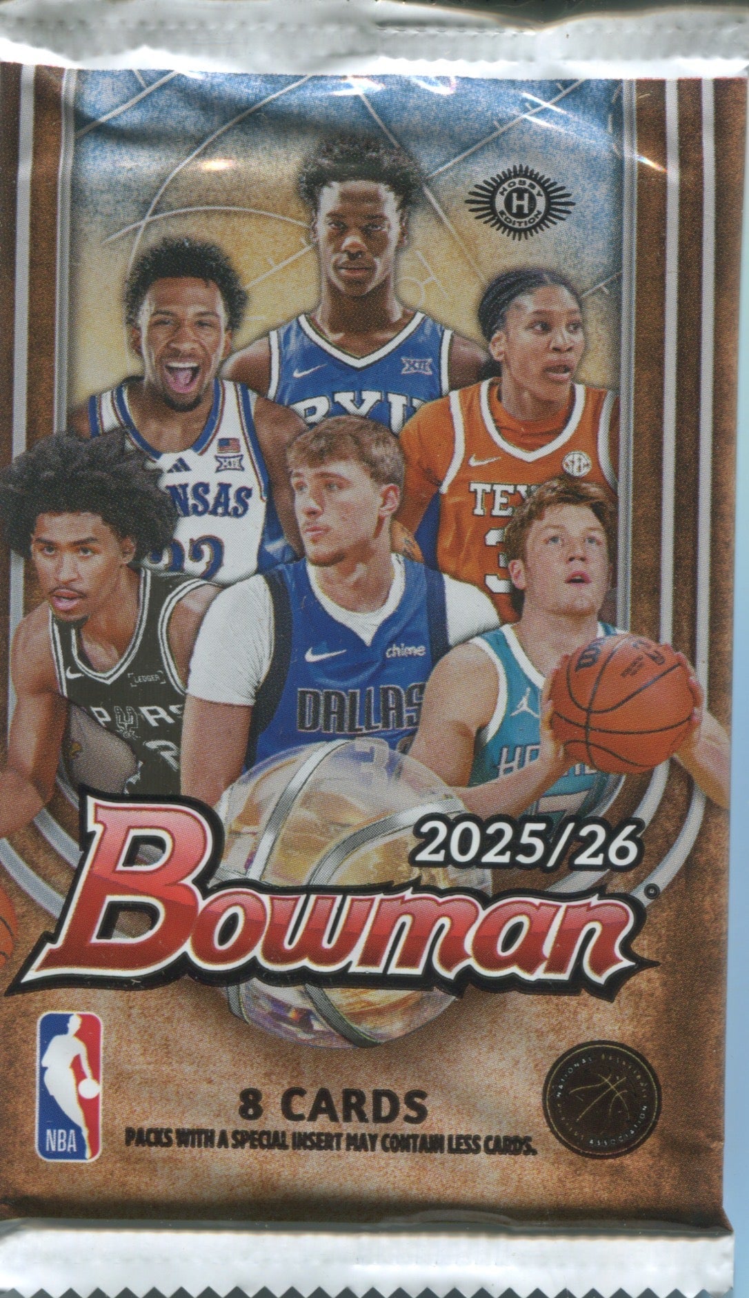 2025-26 Bowman Basketball Hobby, Pack