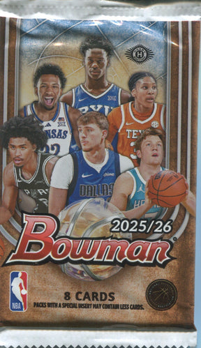 2025-26 Bowman Basketball Hobby, Pack