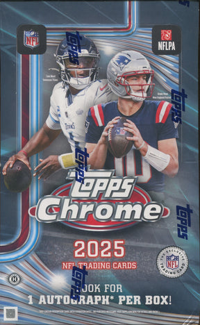 2025 Topps Chrome Football Hobby, Box
