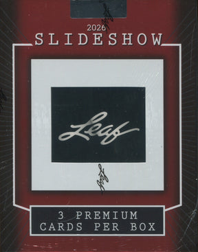 2026 Leaf Slideshow Hobby, 10 Box Case