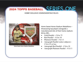 2024 Topps Series 1 Baseball Jumbo, Box