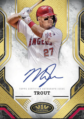* Last Box * 2025 Topps Tier One Baseball Hobby, Box