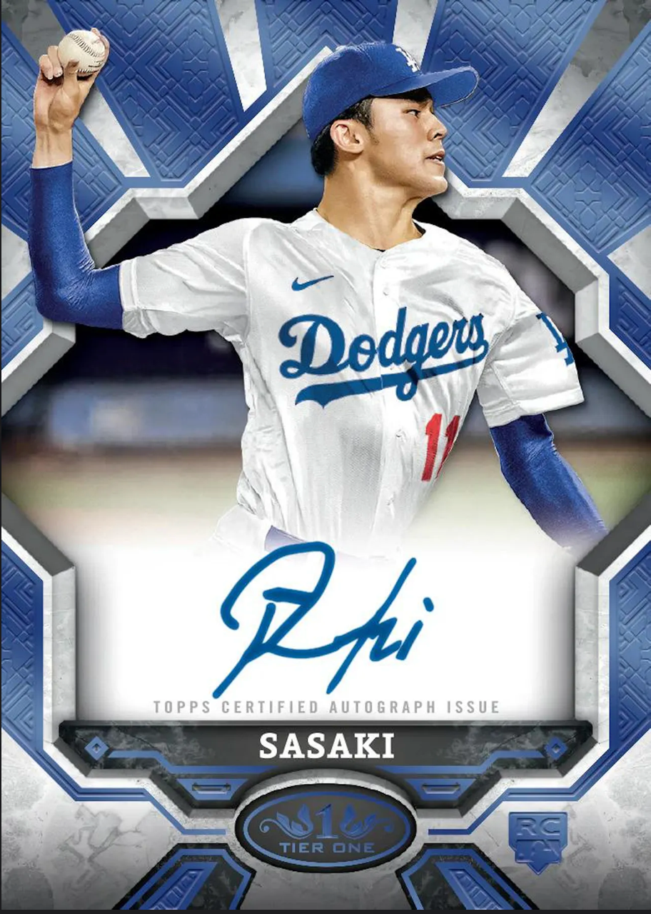 * Last Box * 2025 Topps Tier One Baseball Hobby, Box
