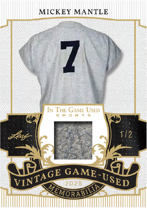 2025 Leaf In The Game Used Multi-Sport Hobby, Box