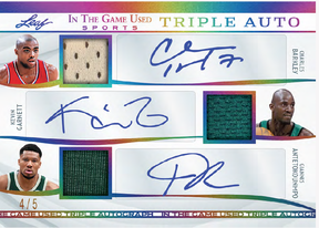 2025 Leaf In The Game Used Multi-Sport Hobby, Box