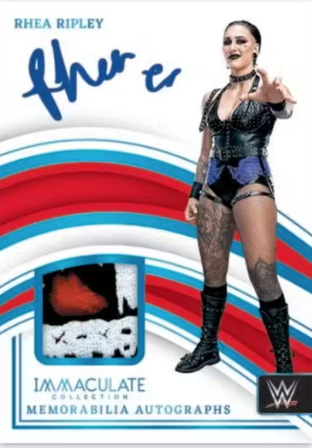 2023 Panini Immaculate WWE Hobby, 5 Box Case