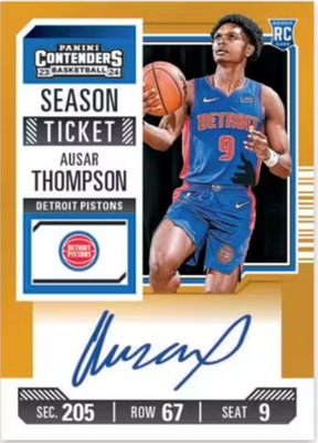 2023-24 Panini Contenders Basketball Hobby, Box