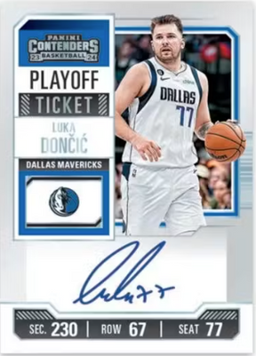2023-24 Panini Contenders Basketball Hobby, Box