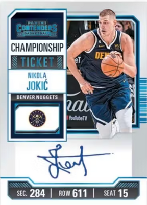 2023-24 Panini Contenders Basketball Hobby, Box