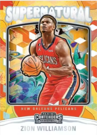 2023-24 Panini Contenders Basketball Hobby, Box