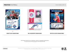 *LAST BOX* 2024 Panini Prestige Football H2, Box