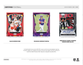 2024 Panini Certified Football Hobby, Box