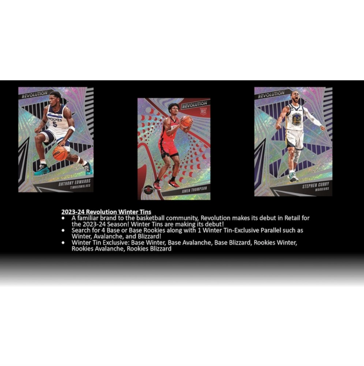 2023-24 Panini Revolution Basketball Winter, Tin