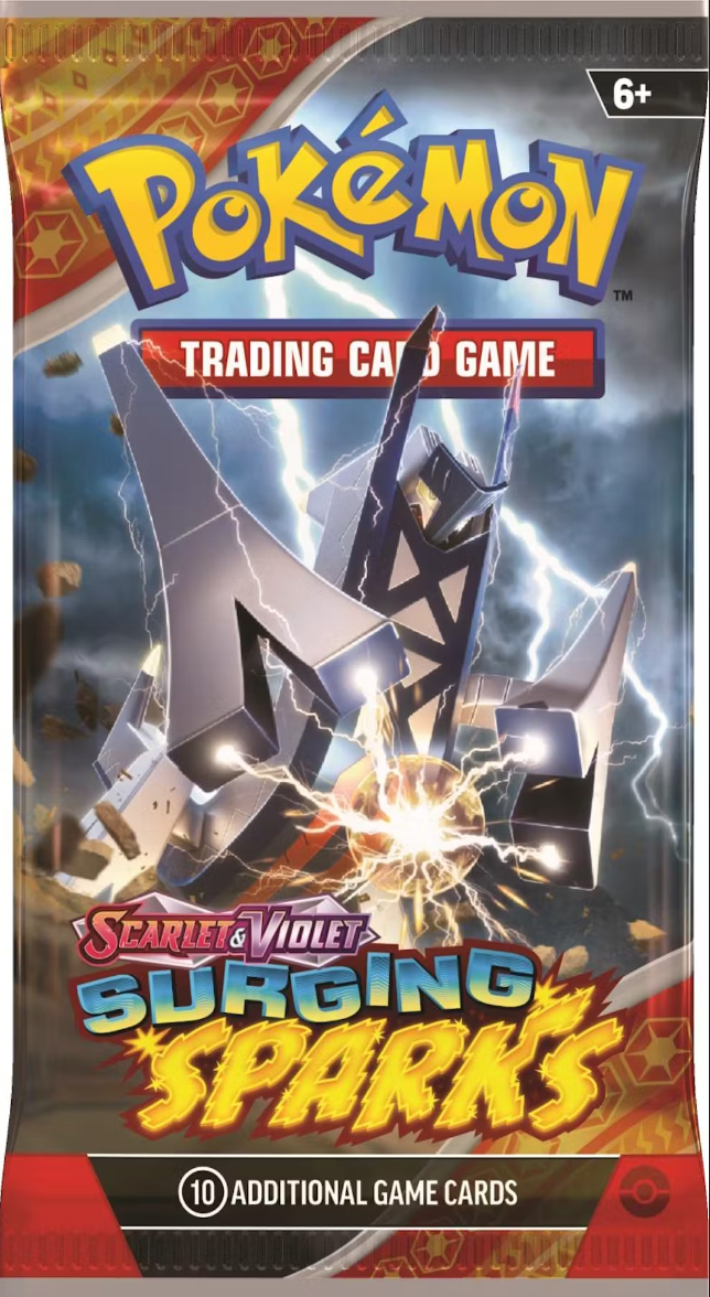 Pokemon Scarlet & Violet Surging Sparks, 6 Booster Box Case