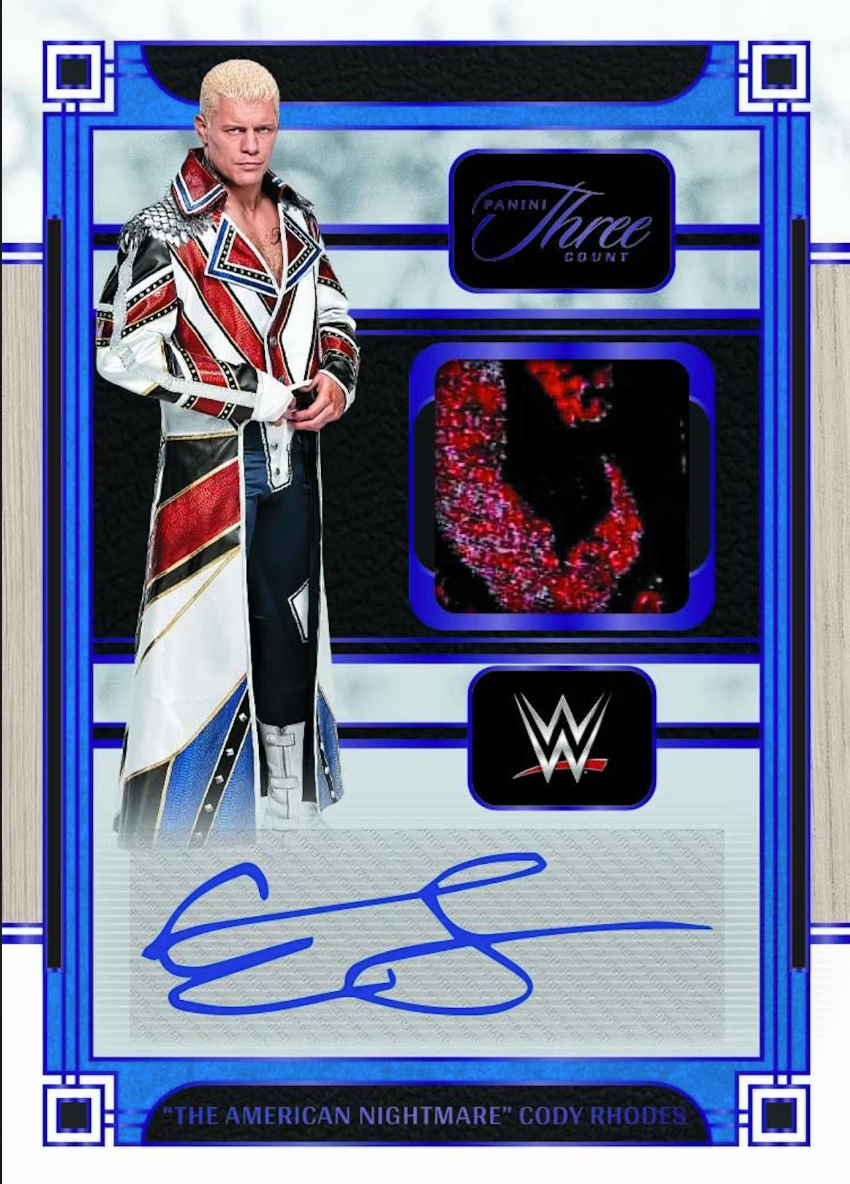 2024 Panini Three Count WWE Hobby, Box