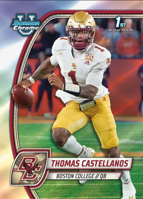 2024 Bowman Chrome University Football Hobby, Box