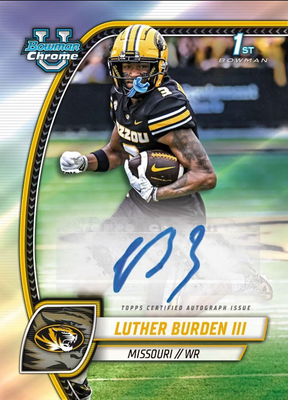 2024 Bowman Chrome University Football, Blaster Box