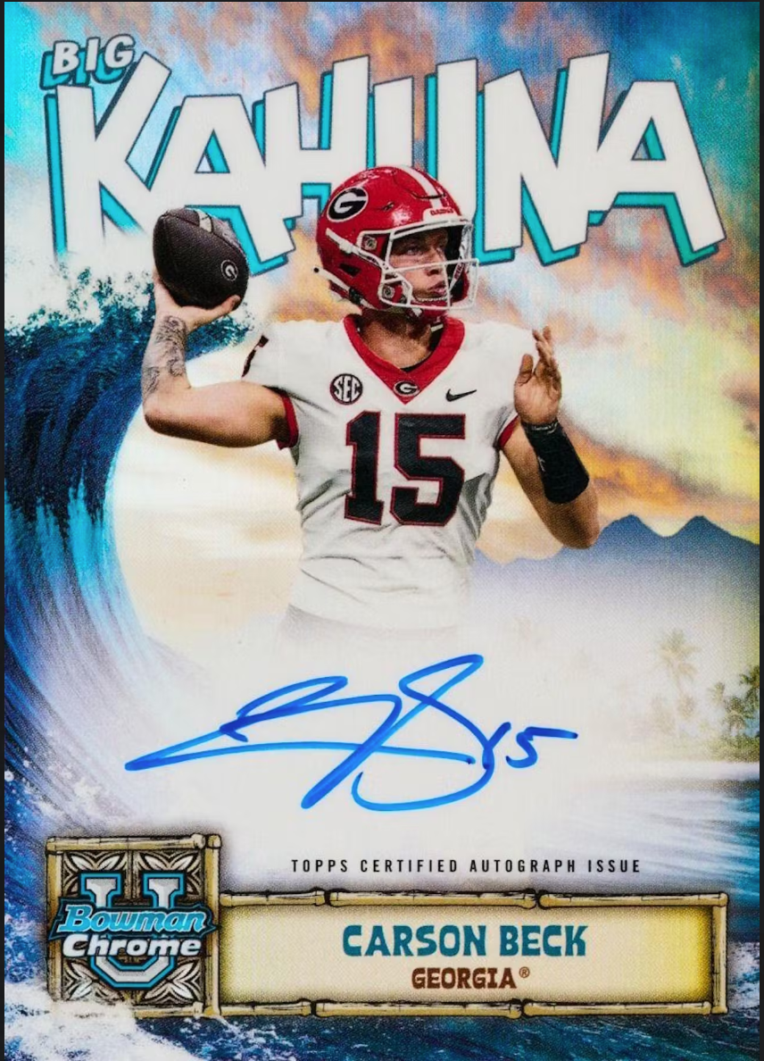 2024 Bowman Chrome University Football, Blaster Box