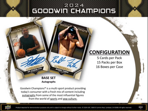 2024 Upper Deck Goodwin Champions Multi-Sport Hobby, Box