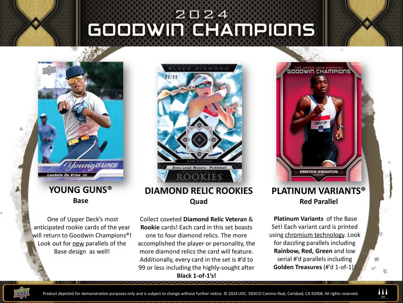 2024 Upper Deck Goodwin Champions Multi-Sport Hobby, Box