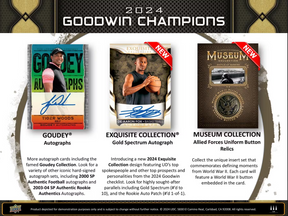 *LAST CASE* 2024 Upper Deck Goodwin Champions Multi-Sport Hobby, 16 Box Case