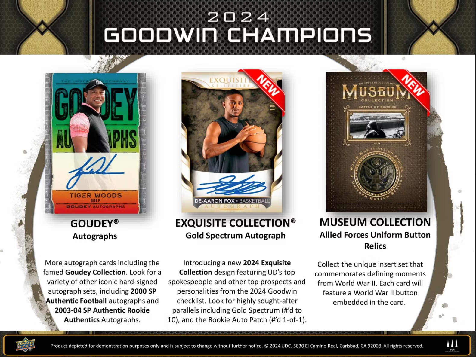 2024 Upper Deck Goodwin Champions Multi-Sport Hobby, Box